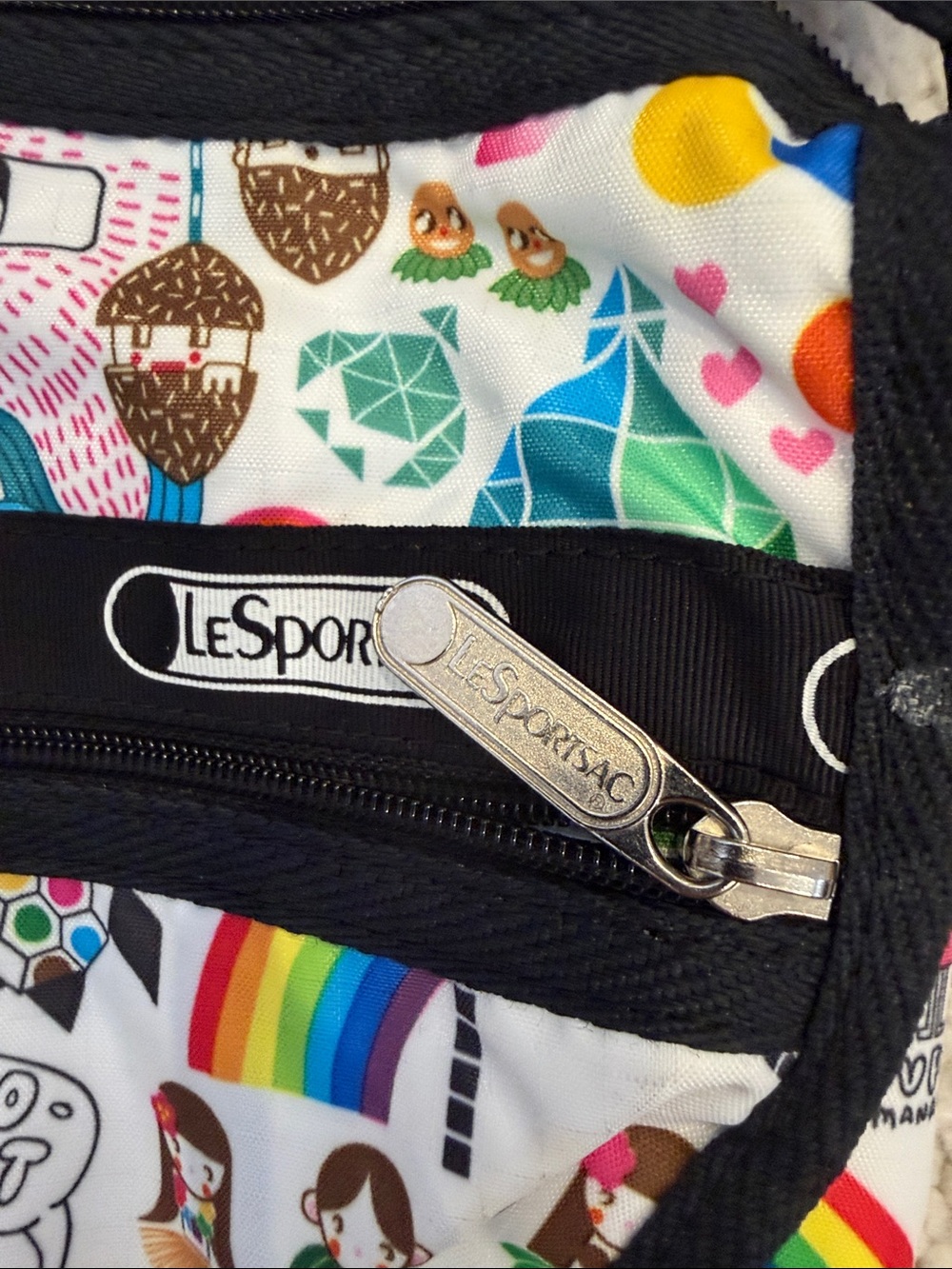 Lesportsac limited edition Hawaii bag with matching pouch - Picture 5 of 13